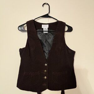 Vintage George Brown Corduroy Vest Y2K 70s Vibes Size S